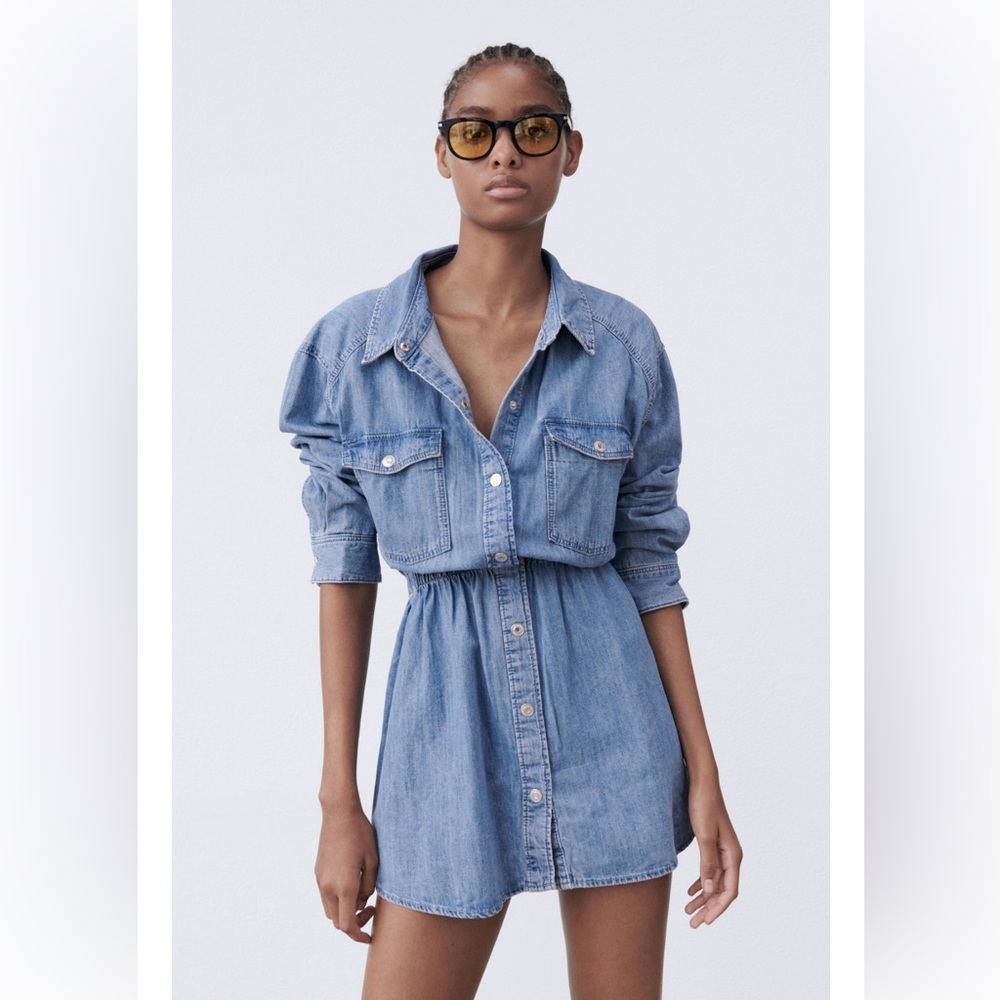 Zara Jean Denim Dress